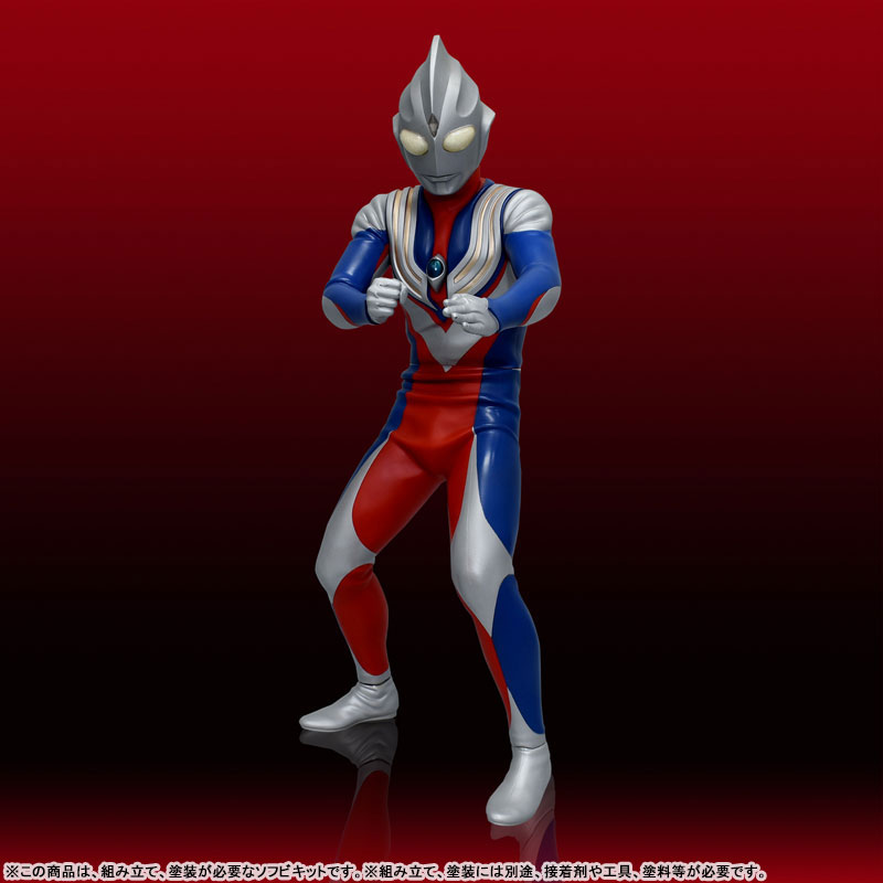 Ultraman Tiga / Mega Soft Vinyl Kit