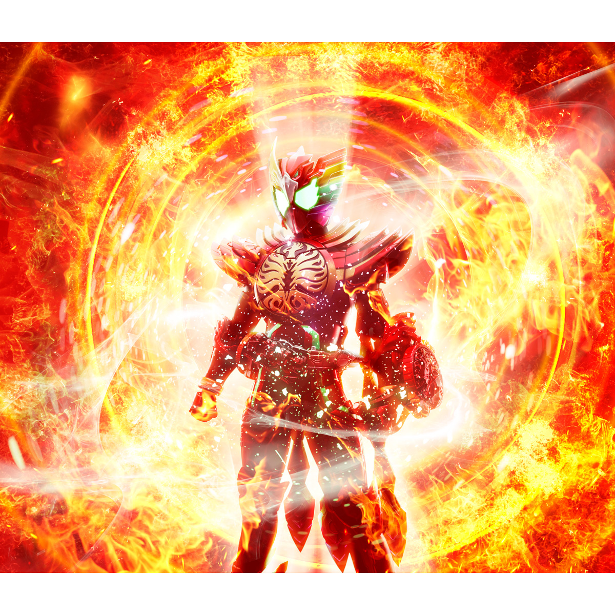 SHFiguarts (true bone carving method) Kamen Rider OOO Tajador Combo Eternity