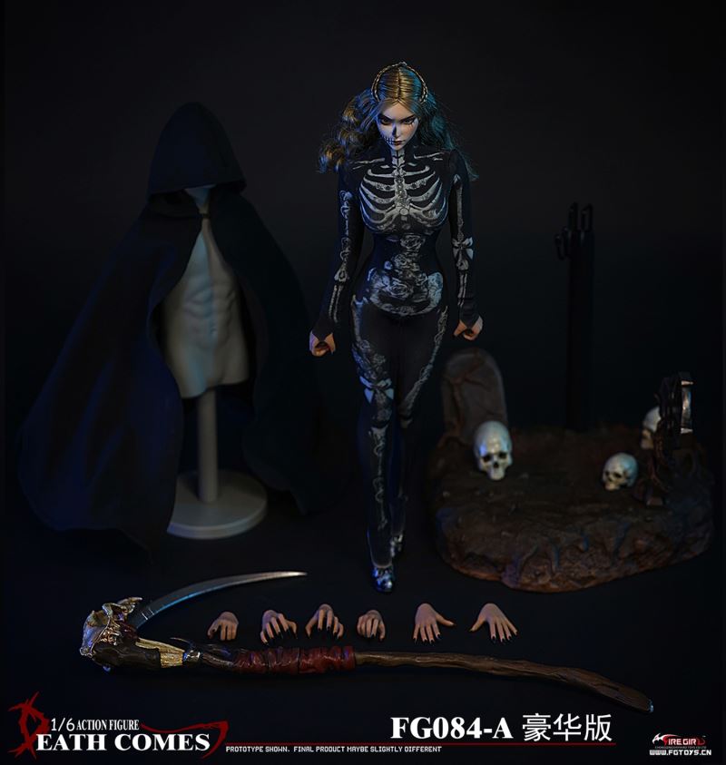 Death is coming #FG084 Female Soldier 1/6