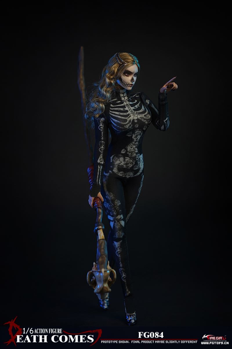 Death is coming #FG084 Female Soldier 1/6