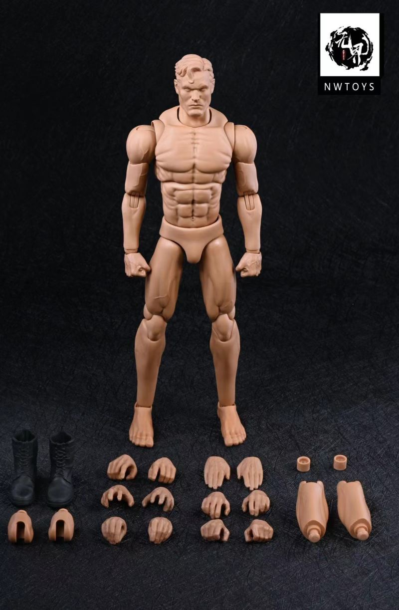 super movable and strong man doll body 1/12