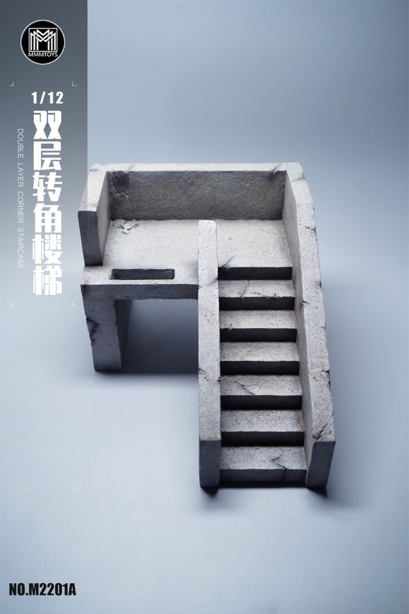 Double LayerCorner Staircase 1/12