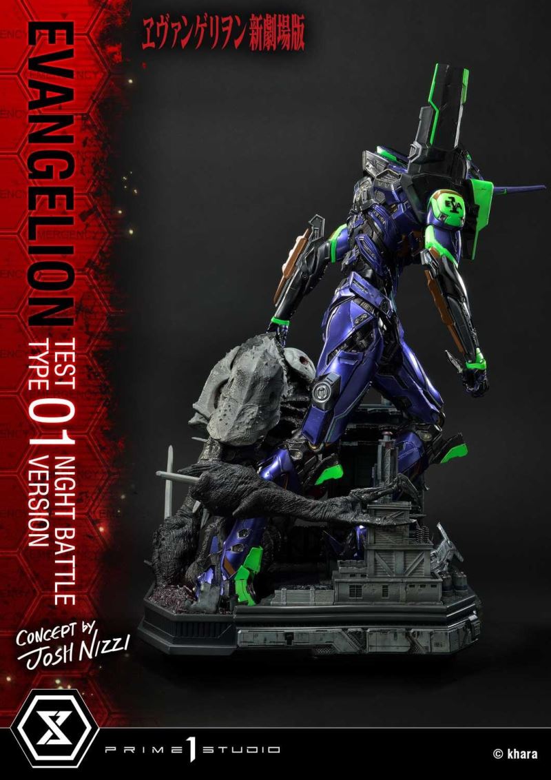Evangelion Test Type-01 (Concept By Josh Nizzi) Night Battle Version
