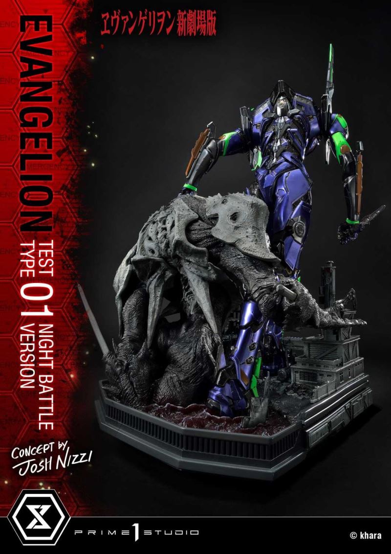 Evangelion Test Type-01 (Concept By Josh Nizzi) Night Battle Version