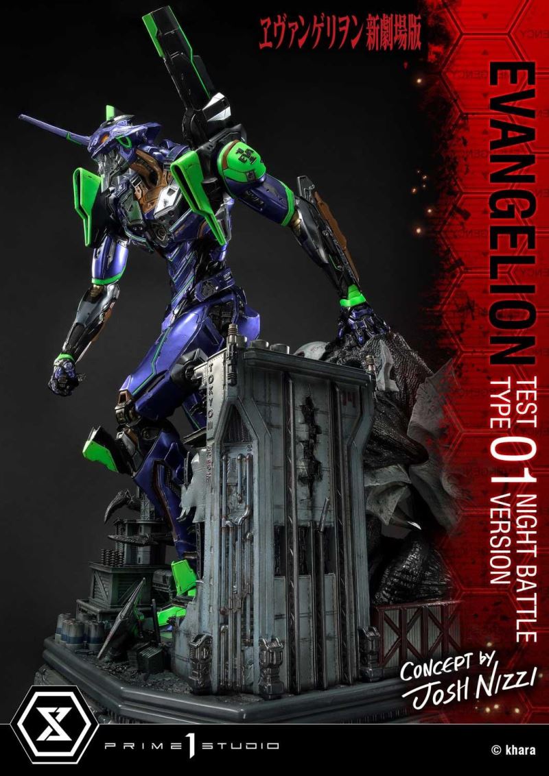 Evangelion Test Type-01 (Concept By Josh Nizzi) Night Battle Version