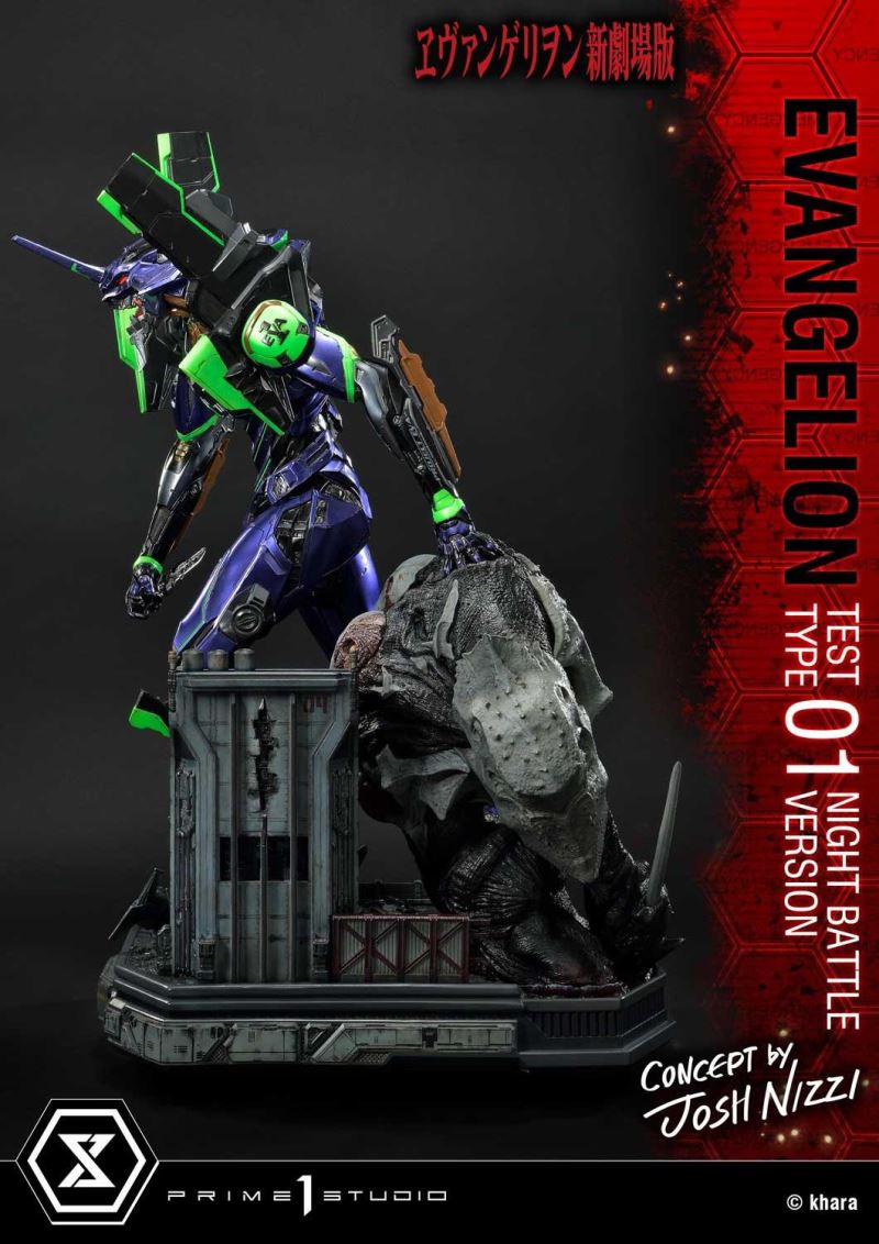 Evangelion Test Type-01 (Concept By Josh Nizzi) Night Battle Version
