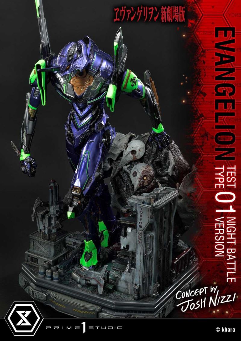 Evangelion Test Type-01 (Concept By Josh Nizzi) Night Battle Version