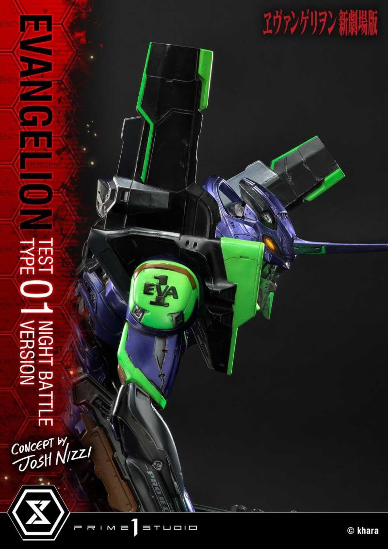 Evangelion Test Type-01 (Concept By Josh Nizzi) Night Battle Version