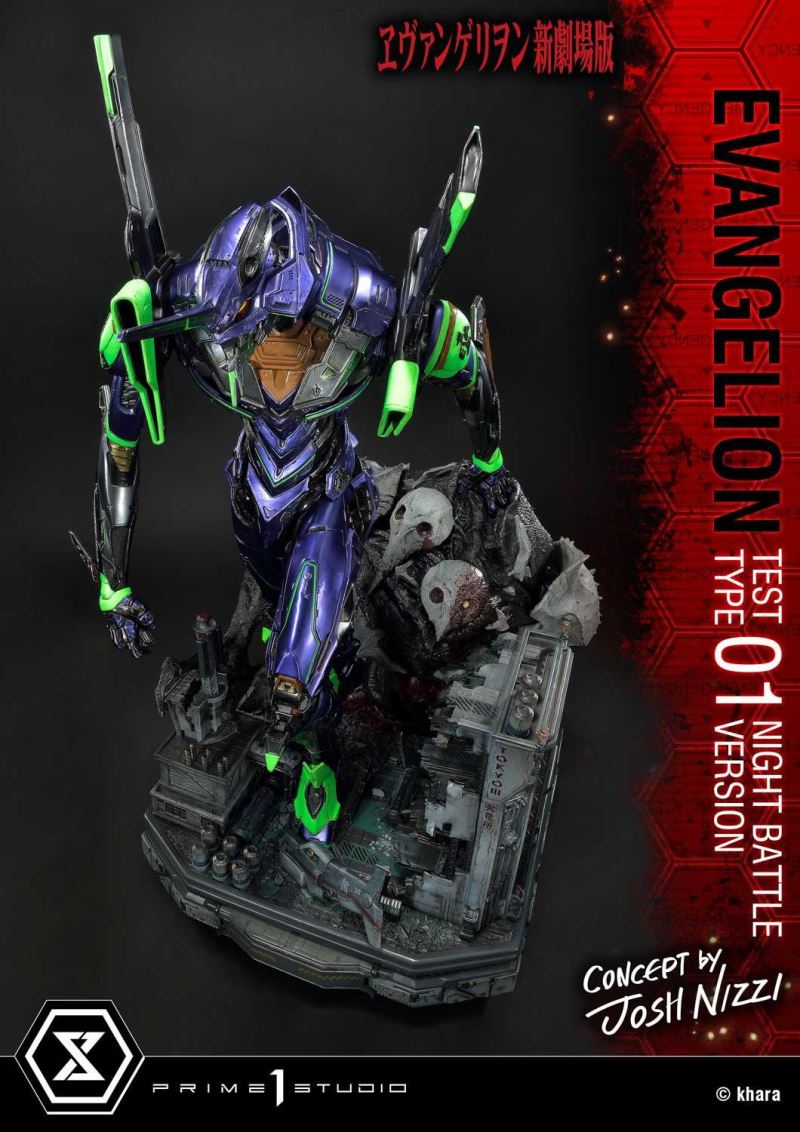 Evangelion Test Type-01 (Concept By Josh Nizzi) Night Battle Version