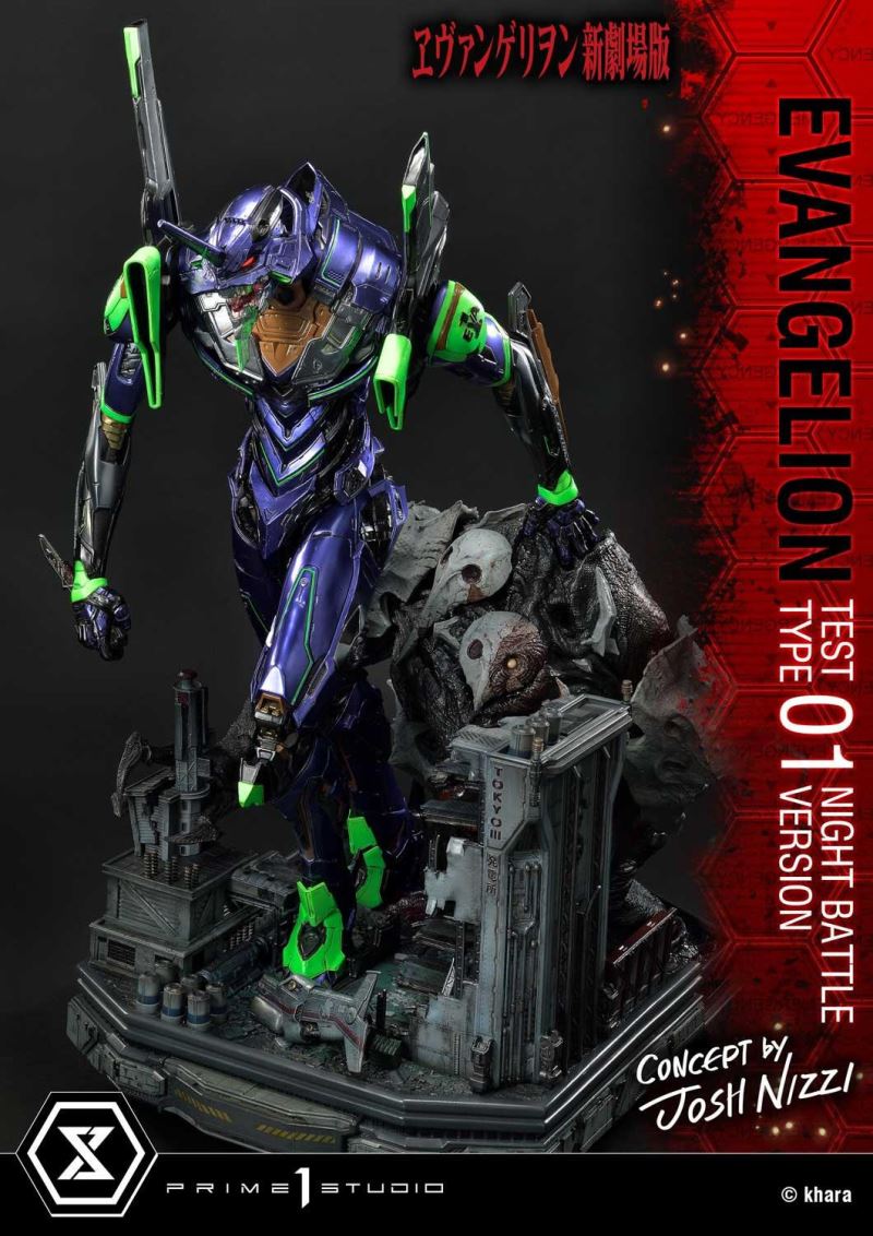Evangelion Test Type-01 (Concept By Josh Nizzi) Night Battle Version
