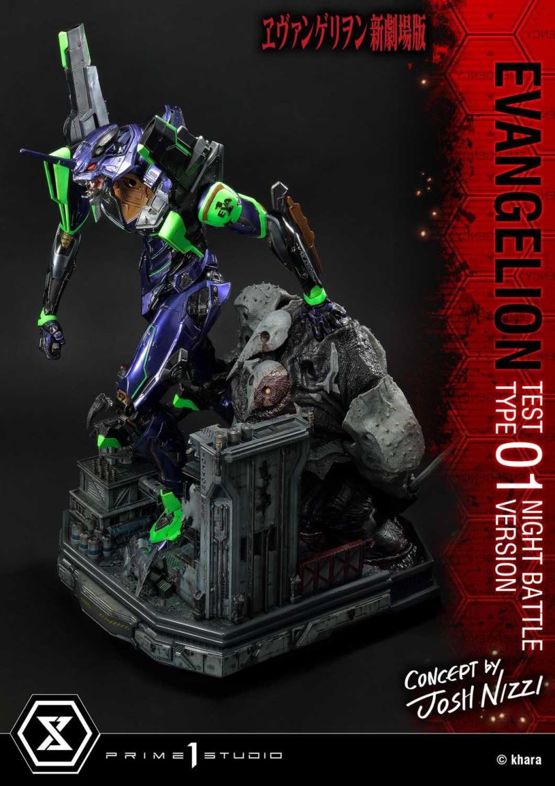 Evangelion Test Type-01 (Concept By Josh Nizzi) Night Battle Version