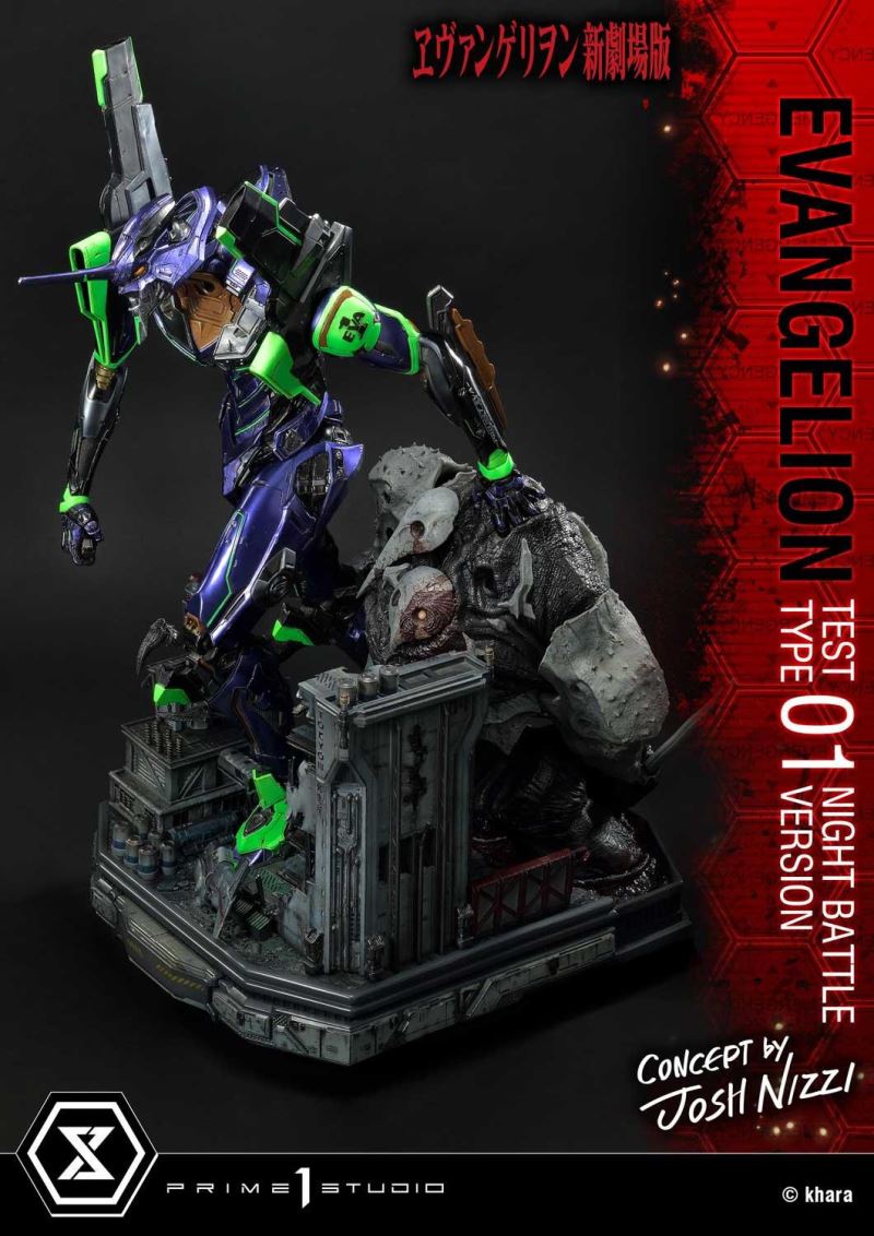 Evangelion Test Type-01 (Concept By Josh Nizzi) Night Battle Version