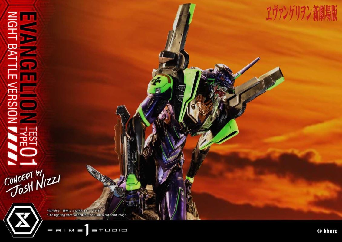 Evangelion Test Type-01 (Concept By Josh Nizzi) Night Battle Version