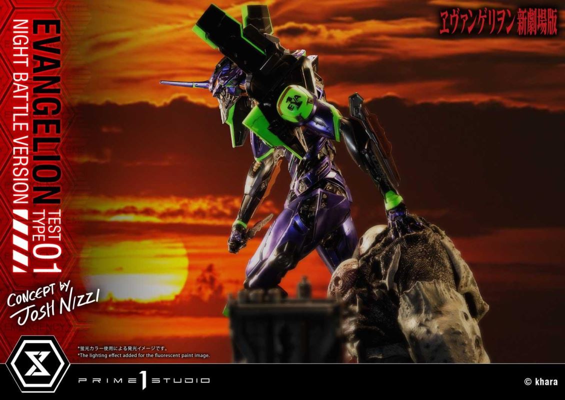 Evangelion Test Type-01 (Concept By Josh Nizzi) Night Battle Version