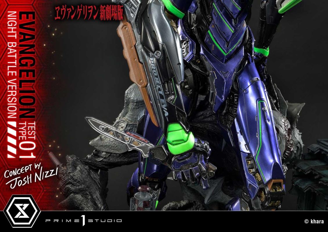 Evangelion Test Type-01 (Concept By Josh Nizzi) Night Battle Version