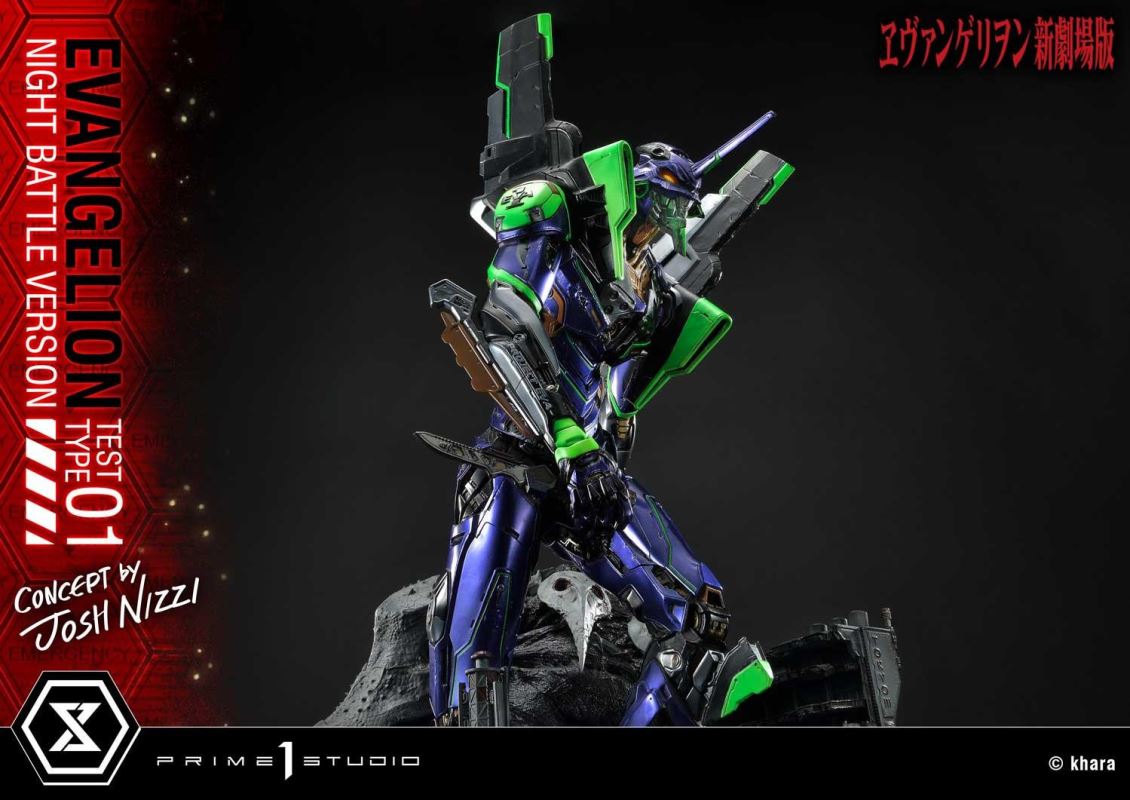 Evangelion Test Type-01 (Concept By Josh Nizzi) Night Battle Version