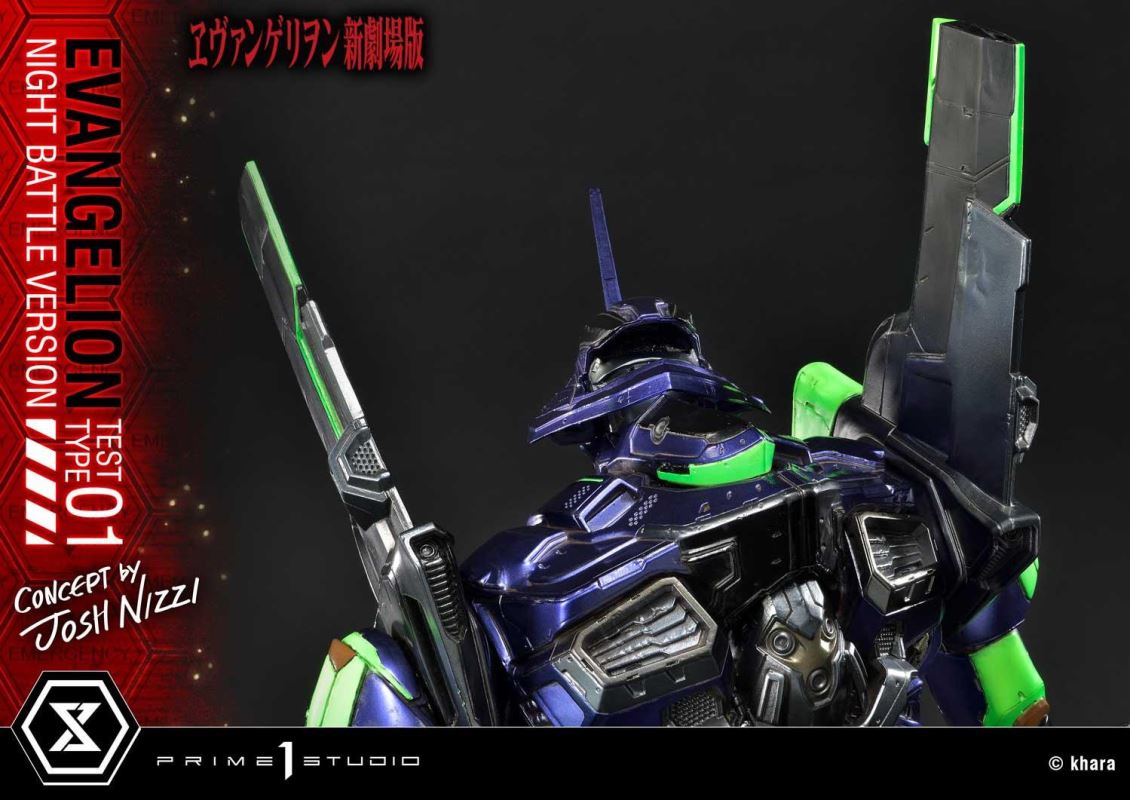 Evangelion Test Type-01 (Concept By Josh Nizzi) Night Battle Version
