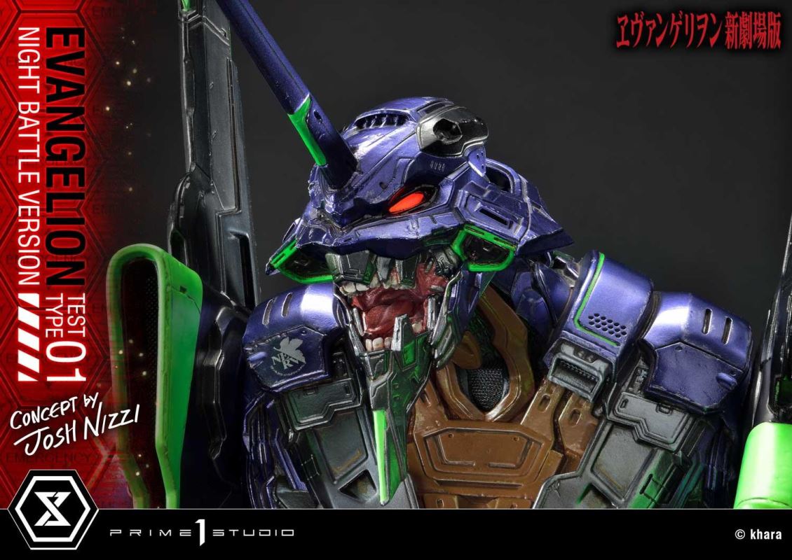 Evangelion Test Type-01 (Concept By Josh Nizzi) Night Battle Version