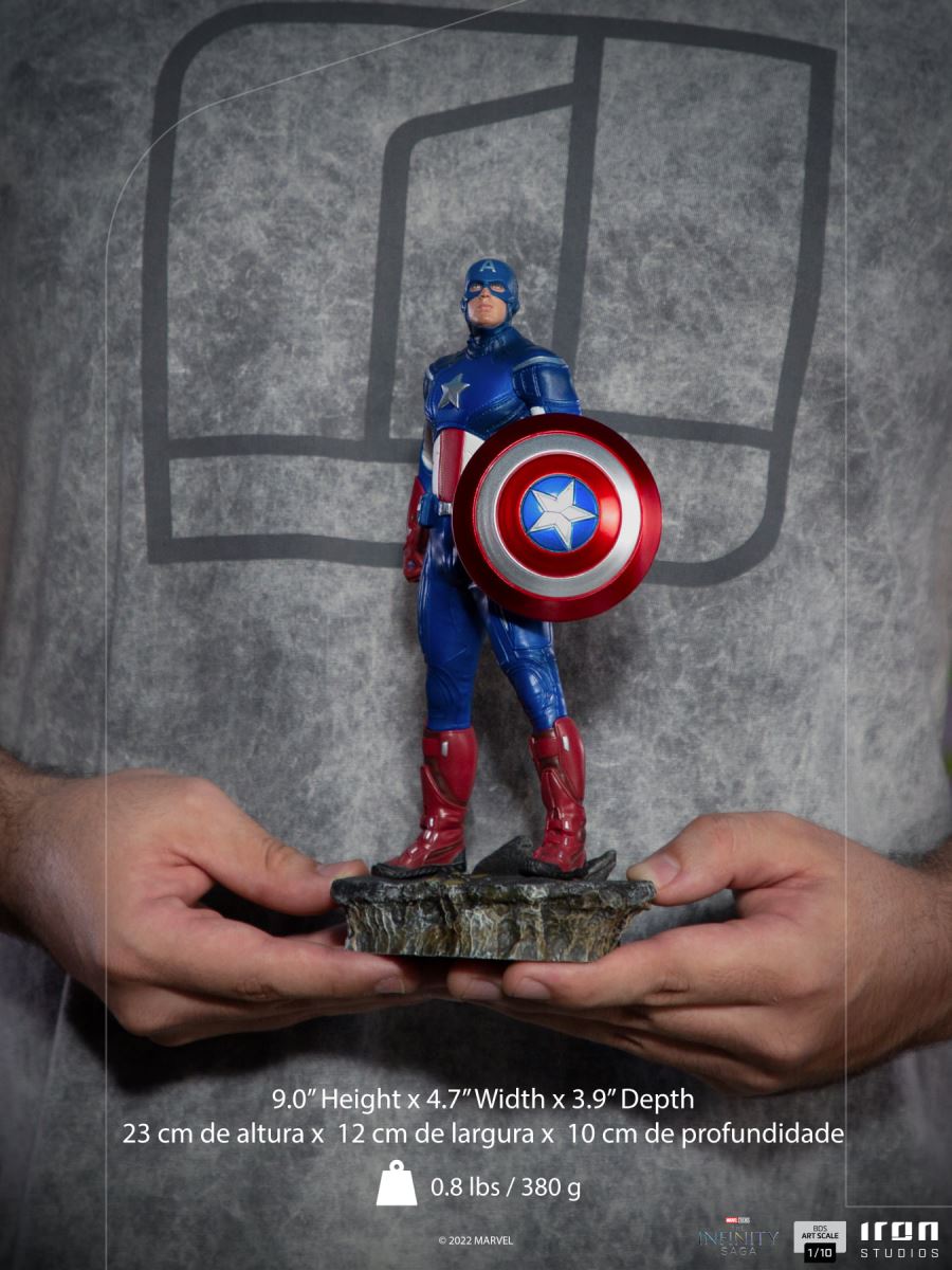 Marvel Infinity Legends Avengers - Captain America/Iron Man/Black Widow/Hawkeye/Thor/Hulk 1/10
