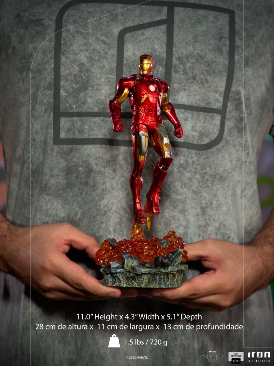Marvel Infinity Legends Avengers - Captain America/Iron Man/Black Widow/Hawkeye/Thor/Hulk 1/10