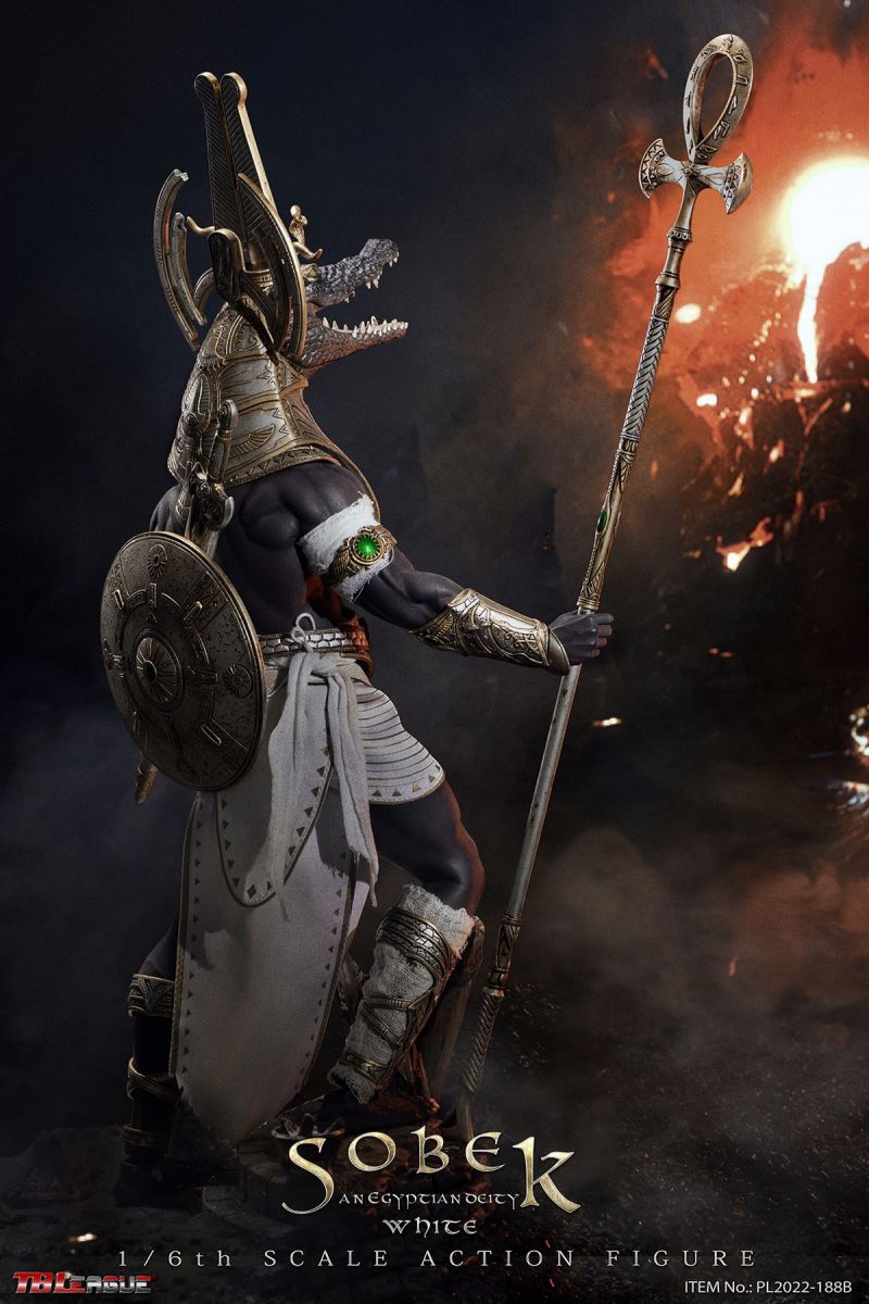 Ancient Egyptian Gods - Sobek Black/White (PL2022-188A/B) 1/6