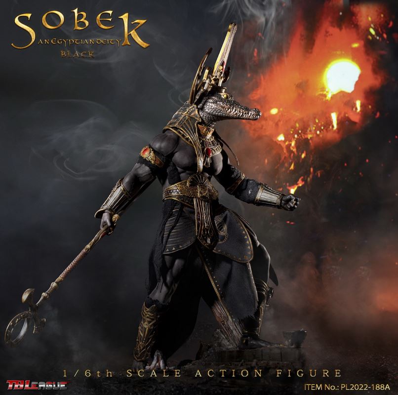 Ancient Egyptian Gods - Sobek Black/White (PL2022-188A/B) 1/6