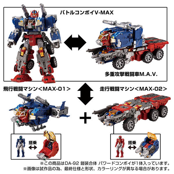 Diaclone DA-92 Gaisou Gattai Powered Convoy