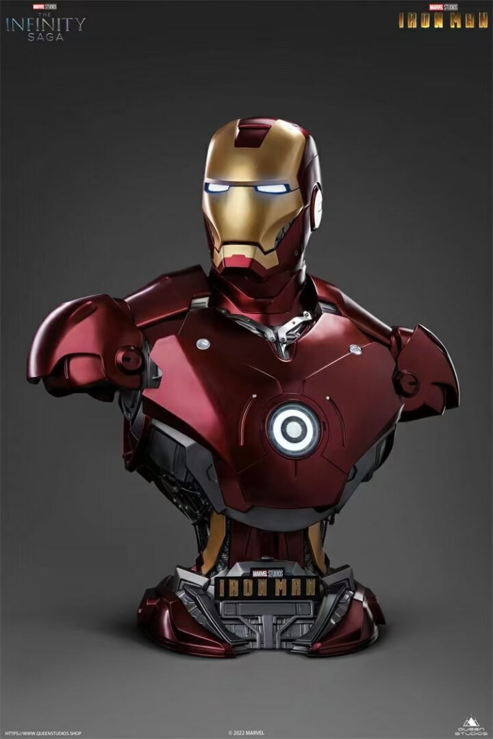 พรีวิวแบบชัด ๆ กับ Iron Man Mark III Bust ค่าย Queen Studios