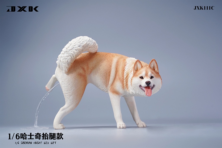 Siberian Husky Half Squat / Leg Lift 1/6