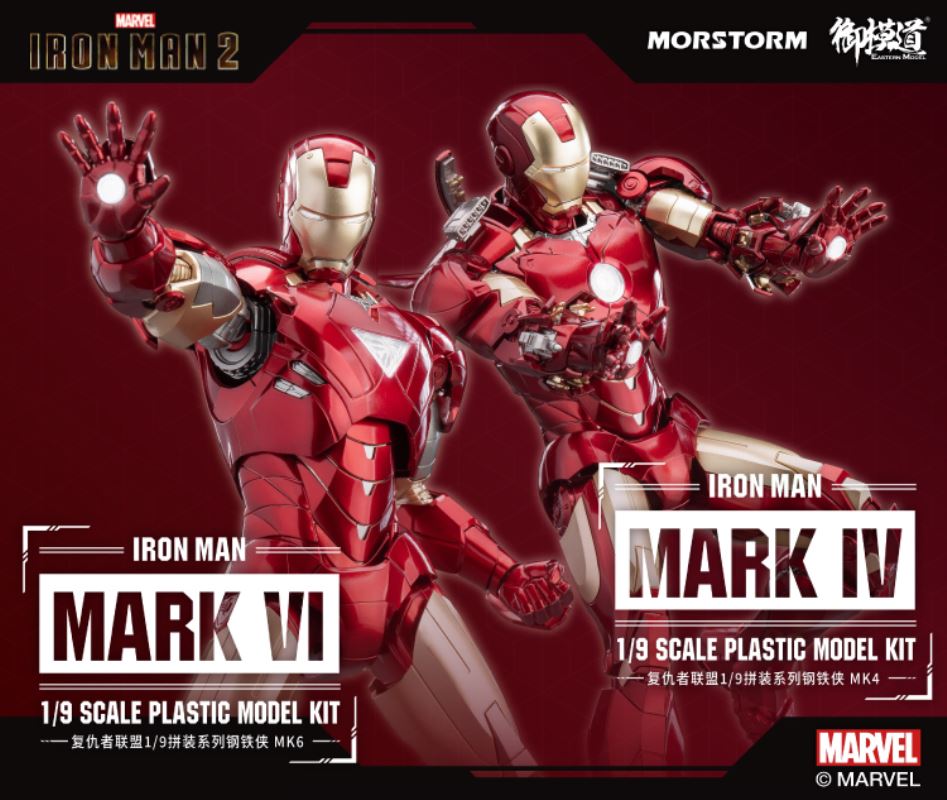Avengers Series - Iron Man MK4 & MK6 Assembled Edition 1/9