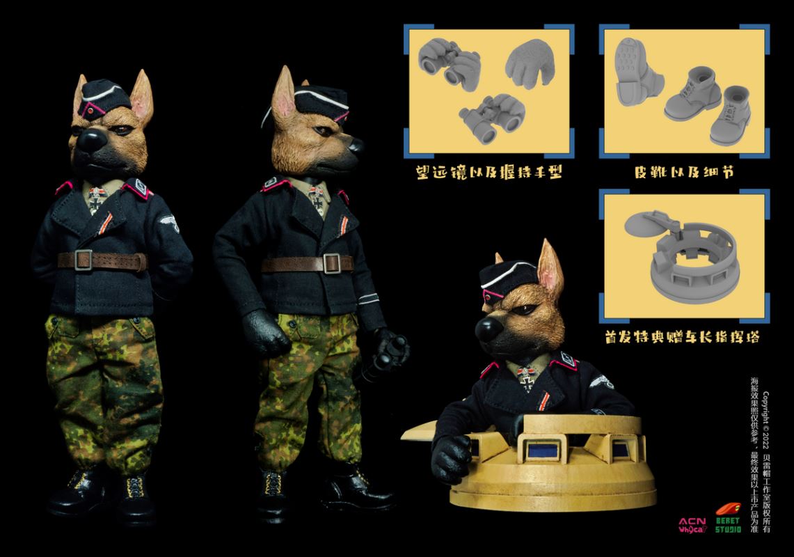 Pocket Hero Series - The first commoner doll Tankman Hans