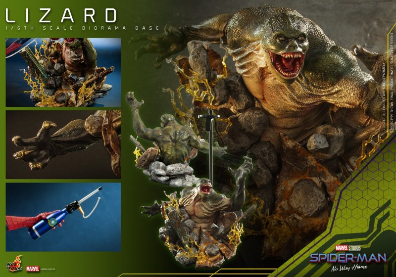 Spider-Man: No Way Home - Lizard Diorama Base 1/6