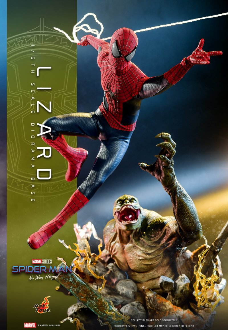 Spider-Man: No Way Home - Lizard Diorama Base 1/6