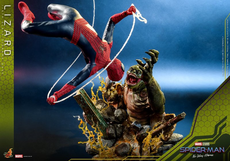 Spider-Man: No Way Home - Lizard Diorama Base 1/6