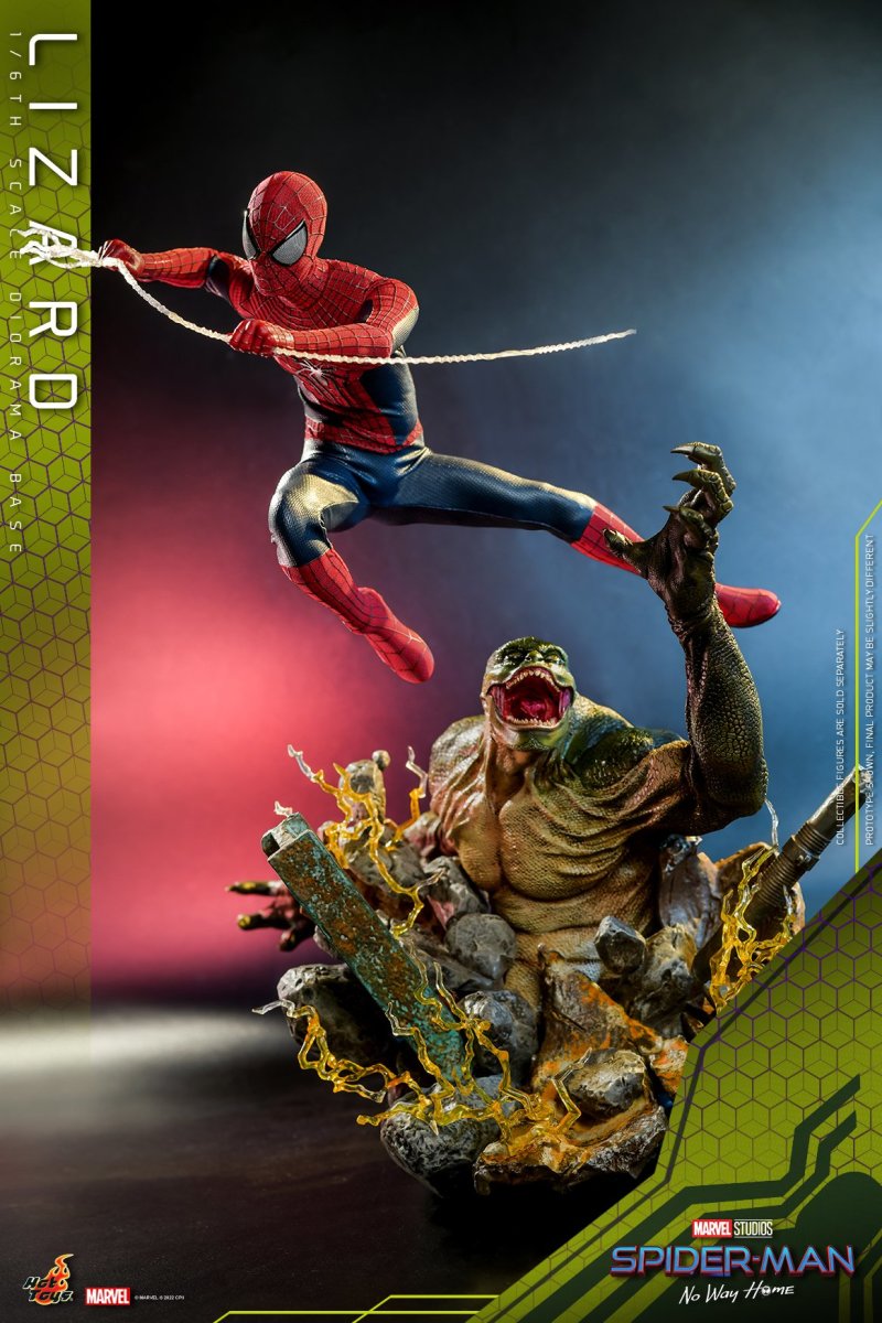 Spider-Man: No Way Home - Lizard Diorama Base 1/6