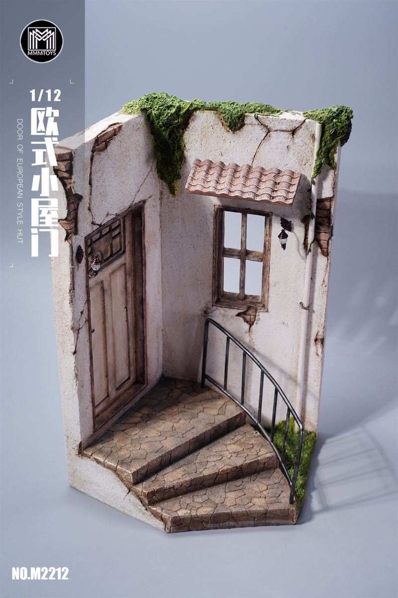 European style cabin door [M2212] 1/12