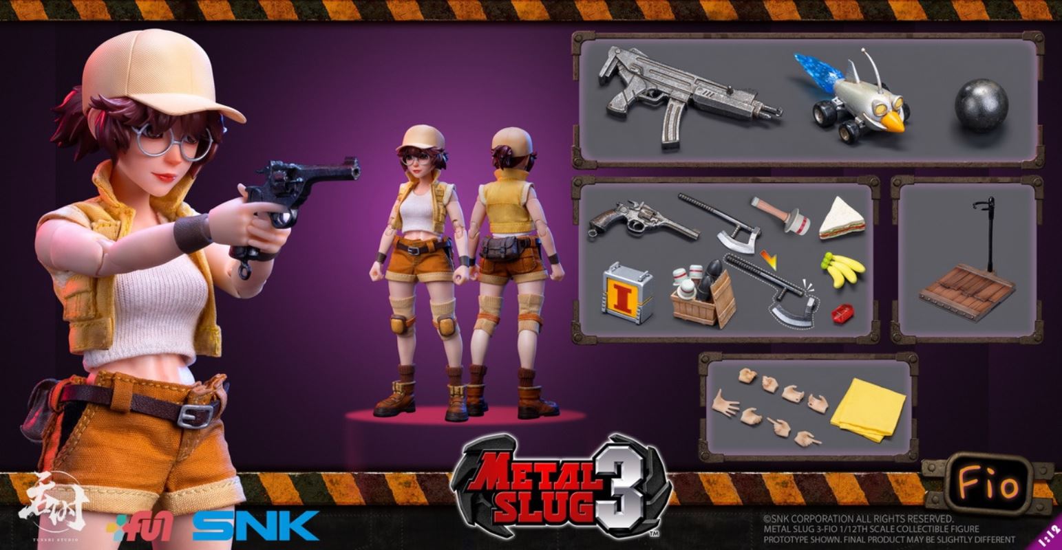 SNK - METAL SLUG III - FIOLINA GERMI 1/12