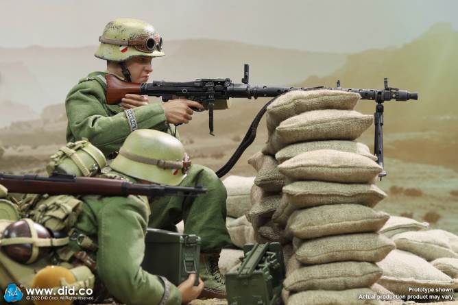 MG34 Machine Gun Kit 1/6