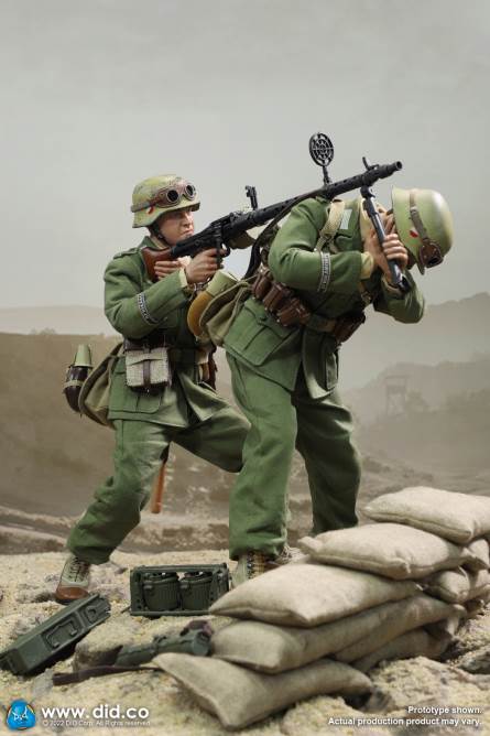 MG34 Machine Gun Kit 1/6