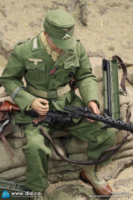 MG34 Machine Gun Kit 1/6