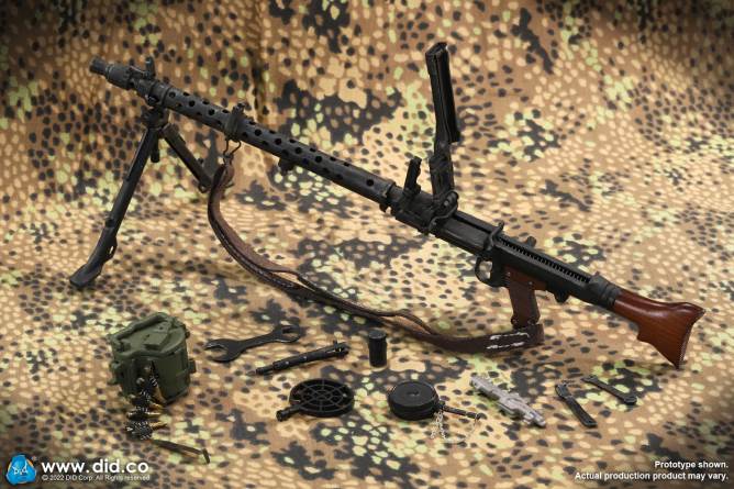 MG34 Machine Gun Kit 1/6