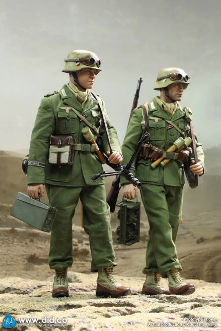 MG34 Machine Gun Kit 1/6