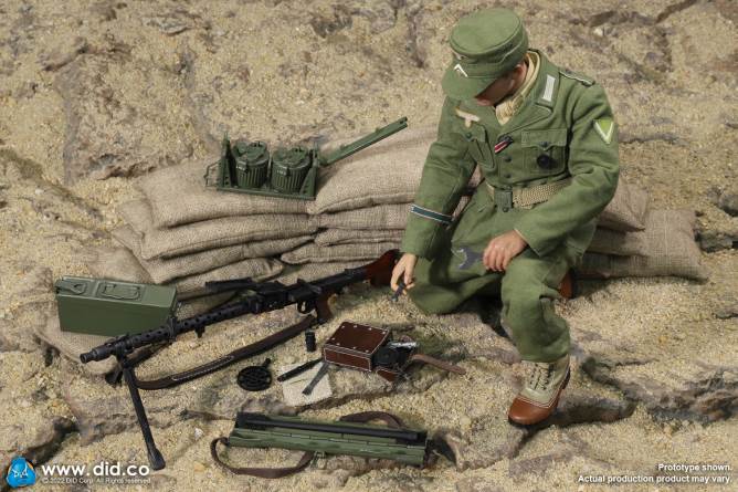MG34 Machine Gun Kit 1/6
