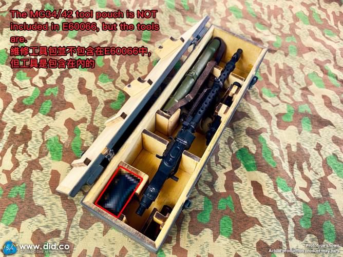 MG34 Machine Gun Kit 1/6