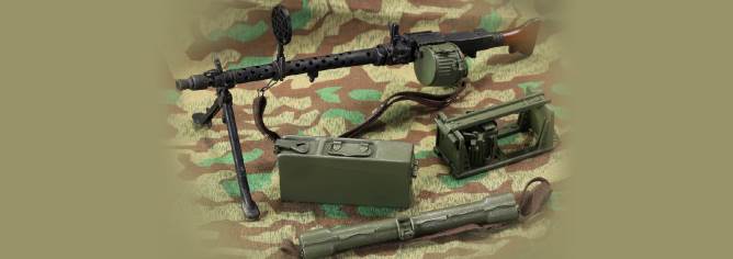 MG34 Machine Gun Kit 1/6