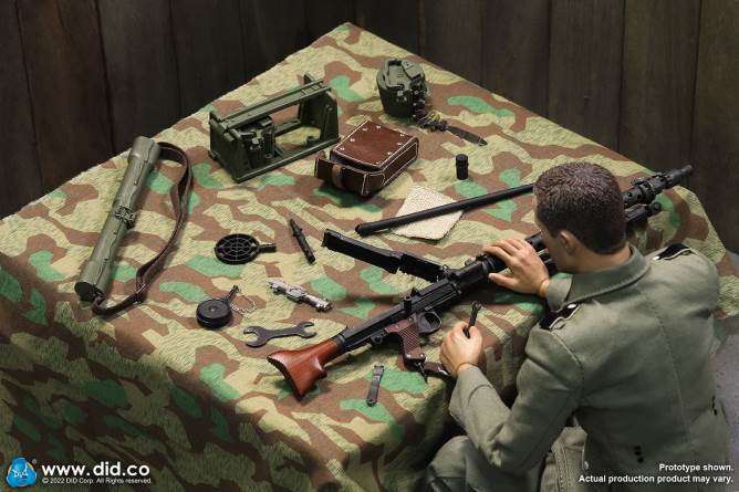 MG34 Machine Gun Kit 1/6