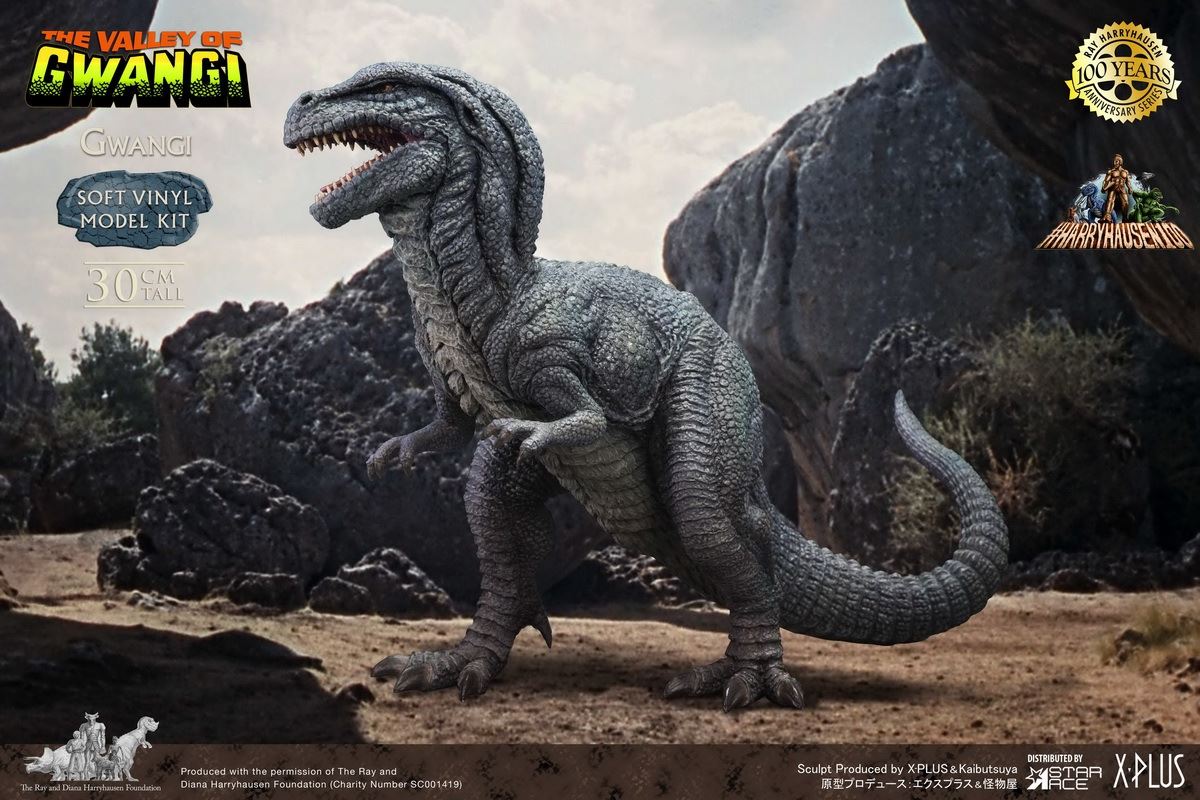 Ray Harryhausen 100th Birthday - Tyrannosaurus Kanji