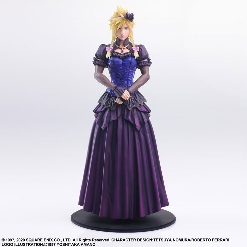 Final Fantasy VII Remake STATIC ARTS Cloud Strife -Dress Ver.-