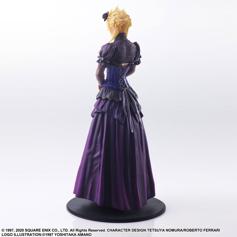 Final Fantasy VII Remake STATIC ARTS Cloud Strife -Dress Ver.-