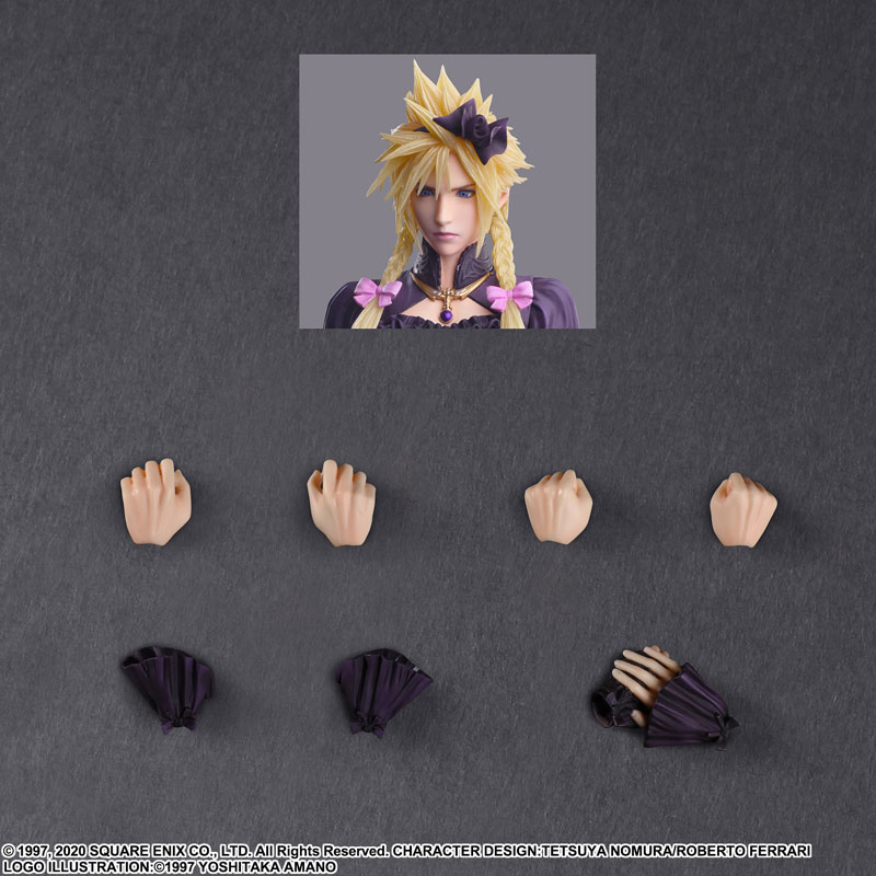 Final Fantasy VII Remake PLAY ARTS Kai Cloud Strife -Dress Ver.-